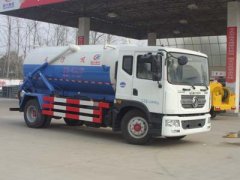 「程力吸污车」东风10方吸污车(CLW5160GXWD5)配置参数